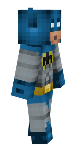 Blue skin: body, right side render