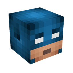 Blue skin: head render