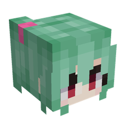 Green skin: head render