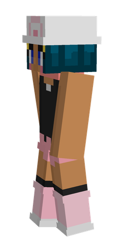 Orange skin: body, left side render