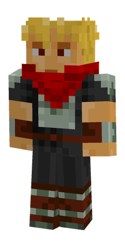 Black skin: body, front render