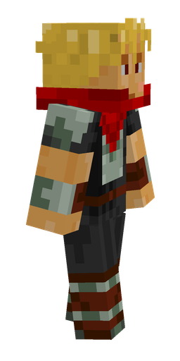 Black skin: body, right side render