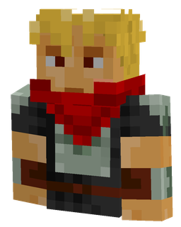 Black skin: bust render