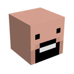 Brown skin: head render