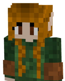 Brown skin: bust render