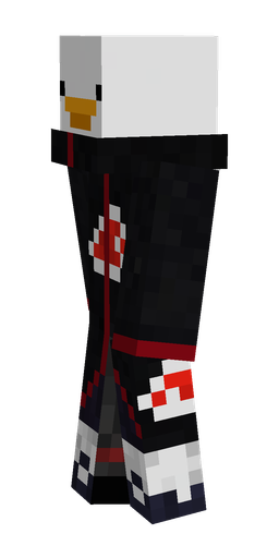 Black skin: body, left side render