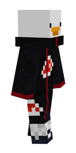 Black skin: body, right side render