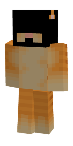 Black skin: body, front render