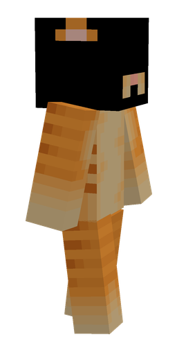 Black skin: body, right side render