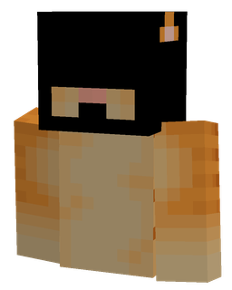 Black skin: bust render