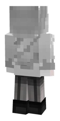 Gray skin: body, back render