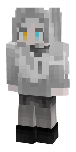 Gray skin: body, front render