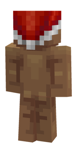 Brown skin: body, back render