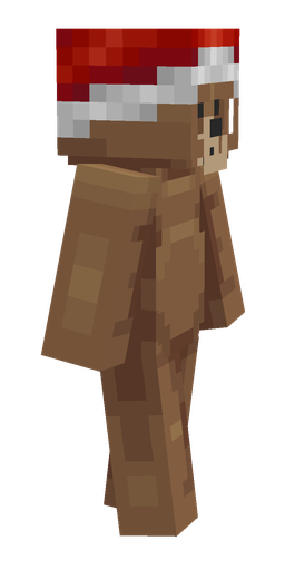 Brown skin: body, right side render
