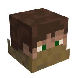 Black skin: head render