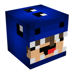 Blue skin: head render