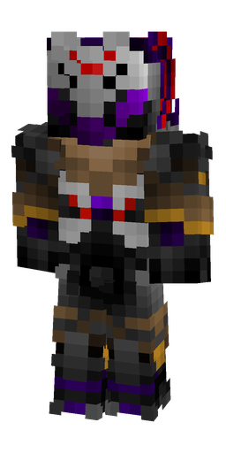 Black skin: body, front render
