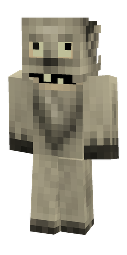 Black skin: body, front render