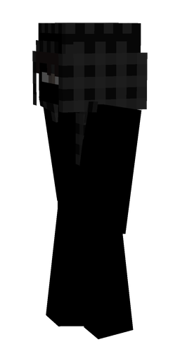 Black skin: body, left side render