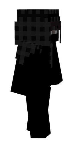 Black skin: body, right side render