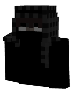 Black skin: bust render