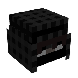 Black skin: head render