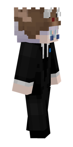 Black skin: body, right side render