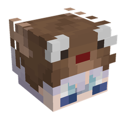 Black skin: head render