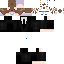Black skin: raw texture render
