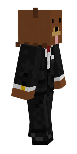 Black skin: body, right side render