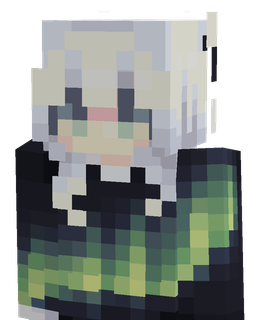 Blue skin: bust render