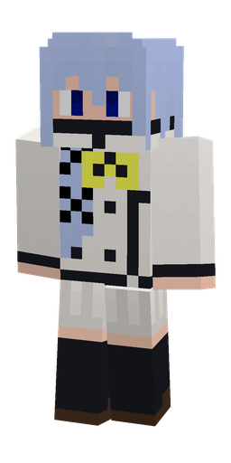 Black skin: body, front render