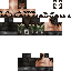 Black skin: raw texture render