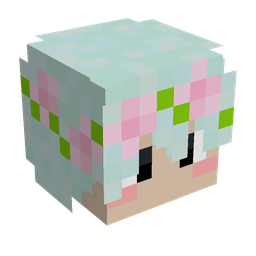 Blue skin: head render