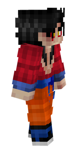 Black skin: body, right side render