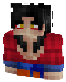 Black skin: bust render