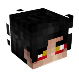 Black skin: head render