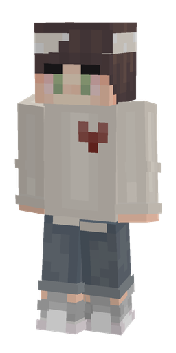 Gray skin: body, front render