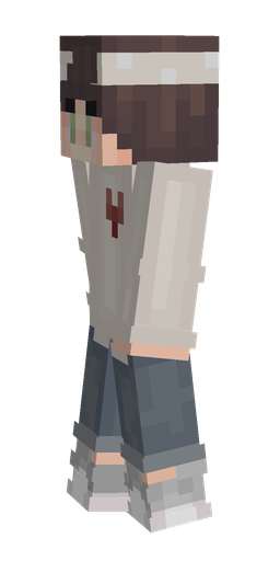 Gray skin: body, left side render