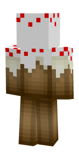 Brown skin: body, back render