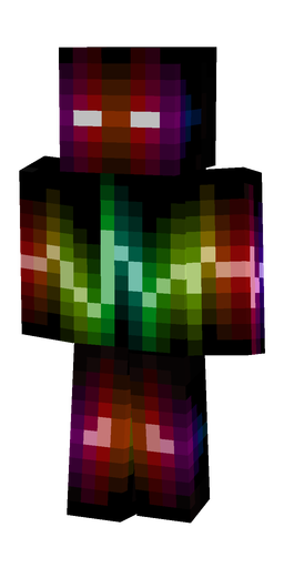 Black skin: body, front render