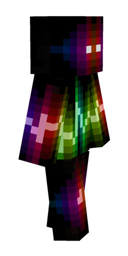 Black skin: body, right side render