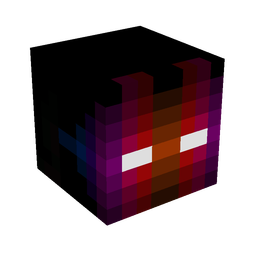 Black skin: head render