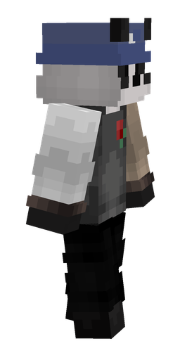 Black skin: body, right side render