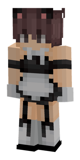 Black skin: body, front render