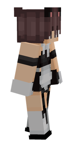 Black skin: body, right side render