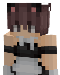 Black skin: bust render