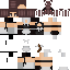 Black skin: raw texture render