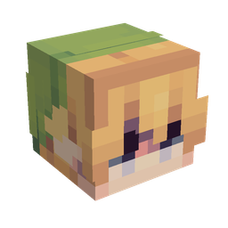 Brown skin: head render