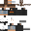Black skin: raw texture render